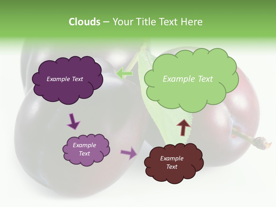 Food Close Up Fresh PowerPoint Template