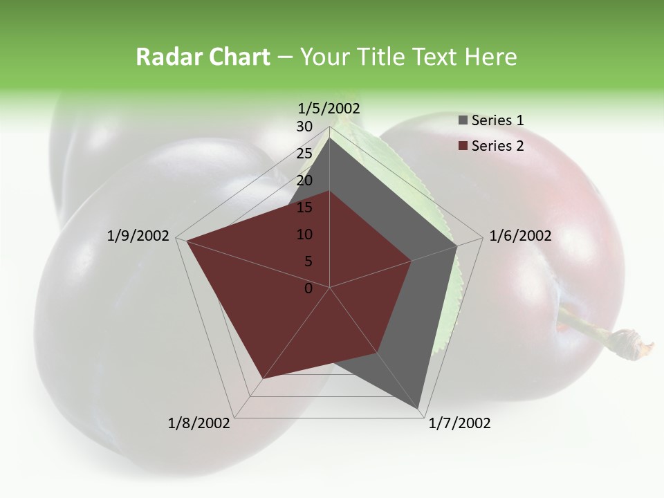 Food Close Up Fresh PowerPoint Template