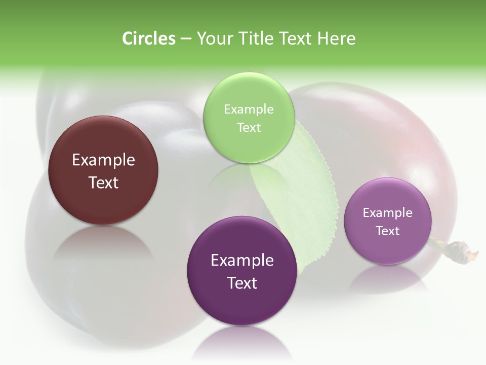 Food Close Up Fresh PowerPoint Template