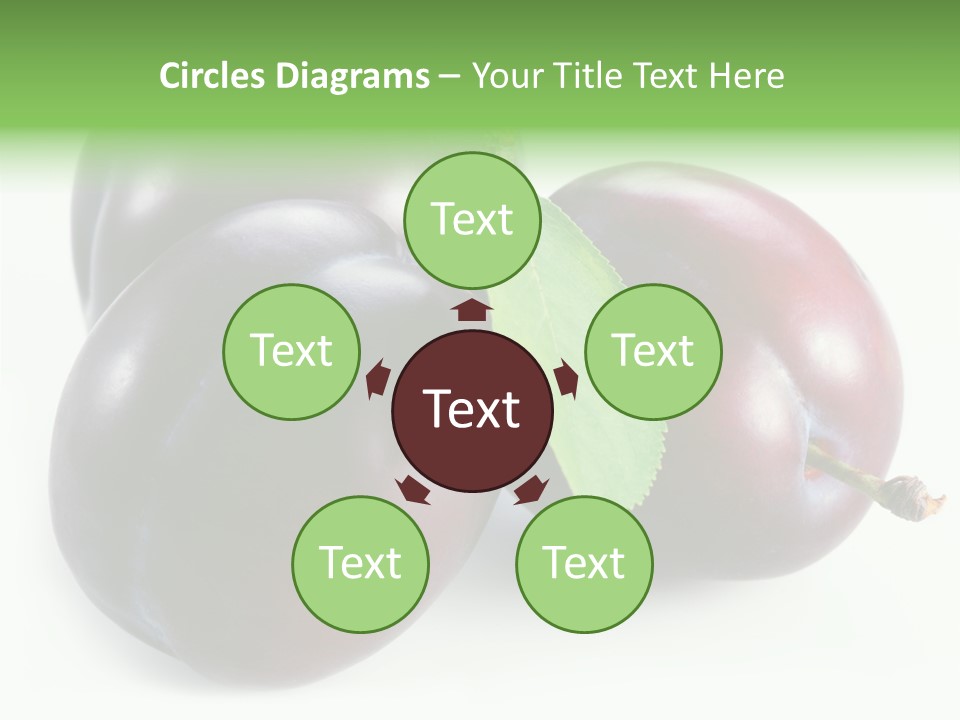 Food Close Up Fresh PowerPoint Template