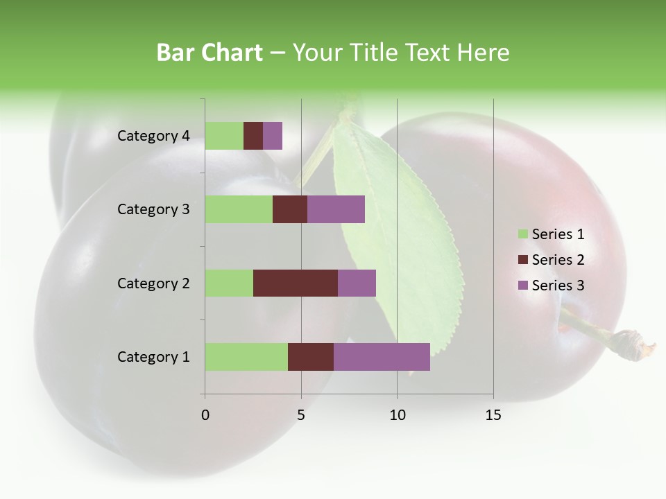 Food Close Up Fresh PowerPoint Template