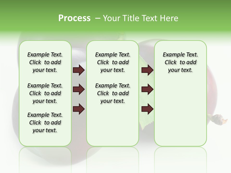 Food Close Up Fresh PowerPoint Template