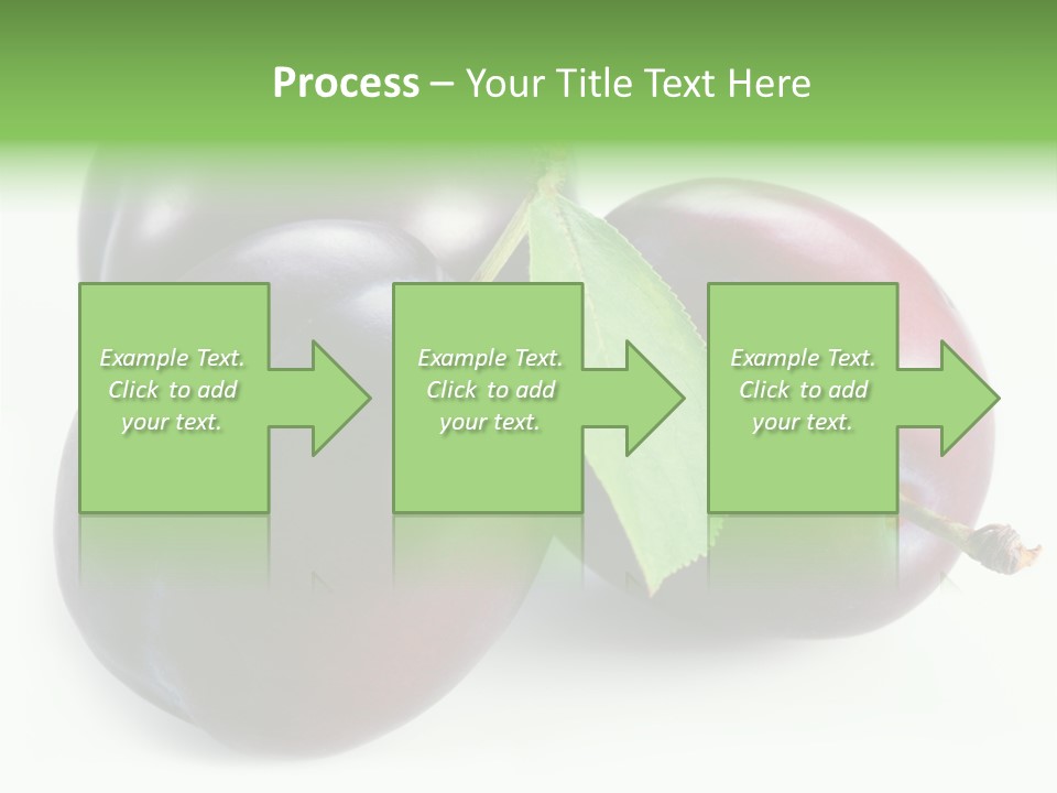 Food Close Up Fresh PowerPoint Template