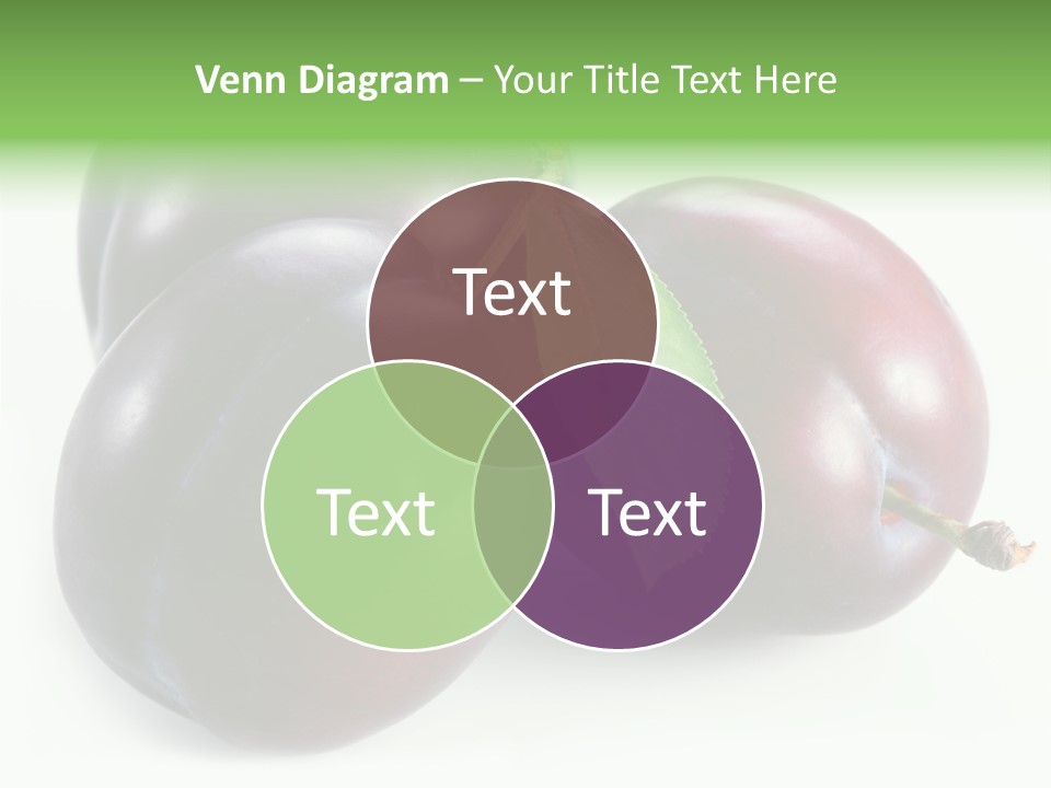 Food Close Up Fresh PowerPoint Template