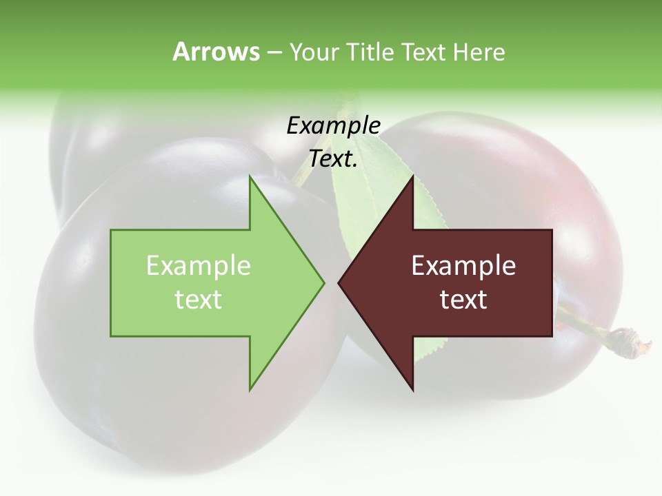 Food Close Up Fresh PowerPoint Template