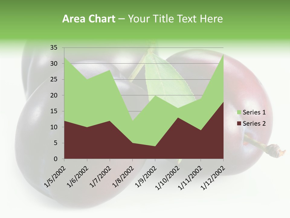 Food Close Up Fresh PowerPoint Template