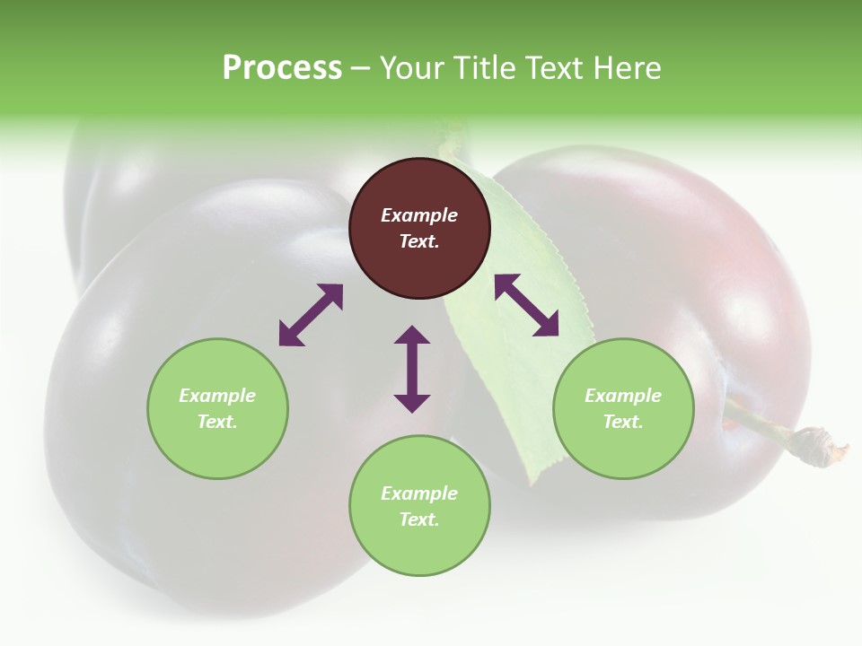 Food Close Up Fresh PowerPoint Template