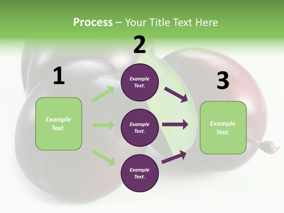 Food Close Up Fresh PowerPoint Template
