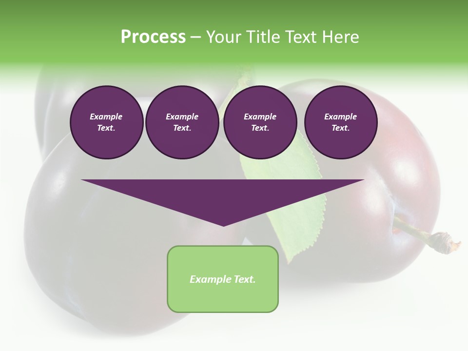 Food Close Up Fresh PowerPoint Template