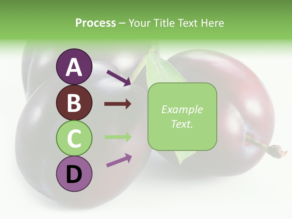 Food Close Up Fresh PowerPoint Template