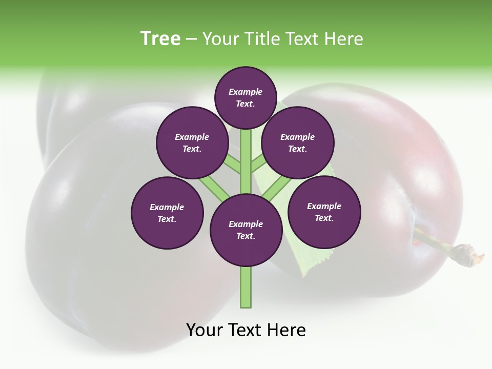 Food Close Up Fresh PowerPoint Template