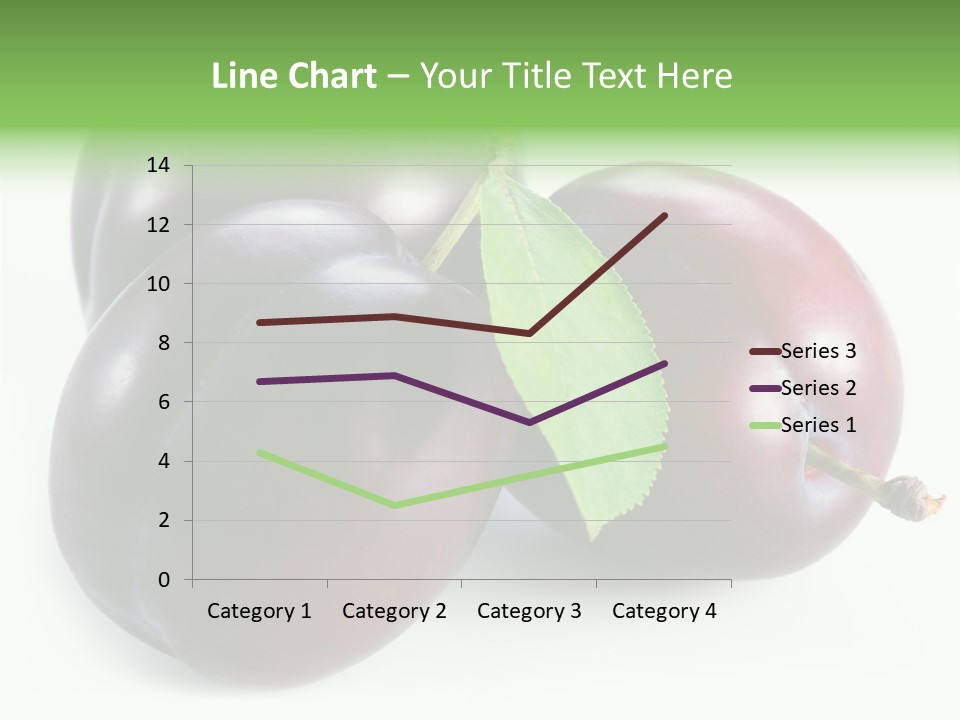 Food Close Up Fresh PowerPoint Template