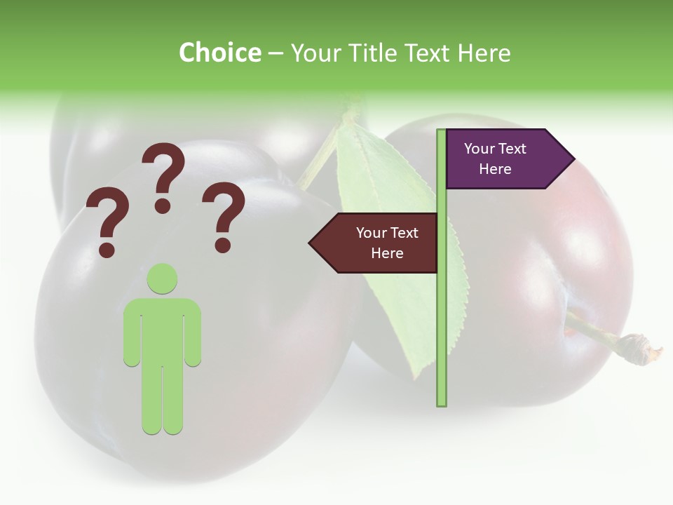 Food Close Up Fresh PowerPoint Template