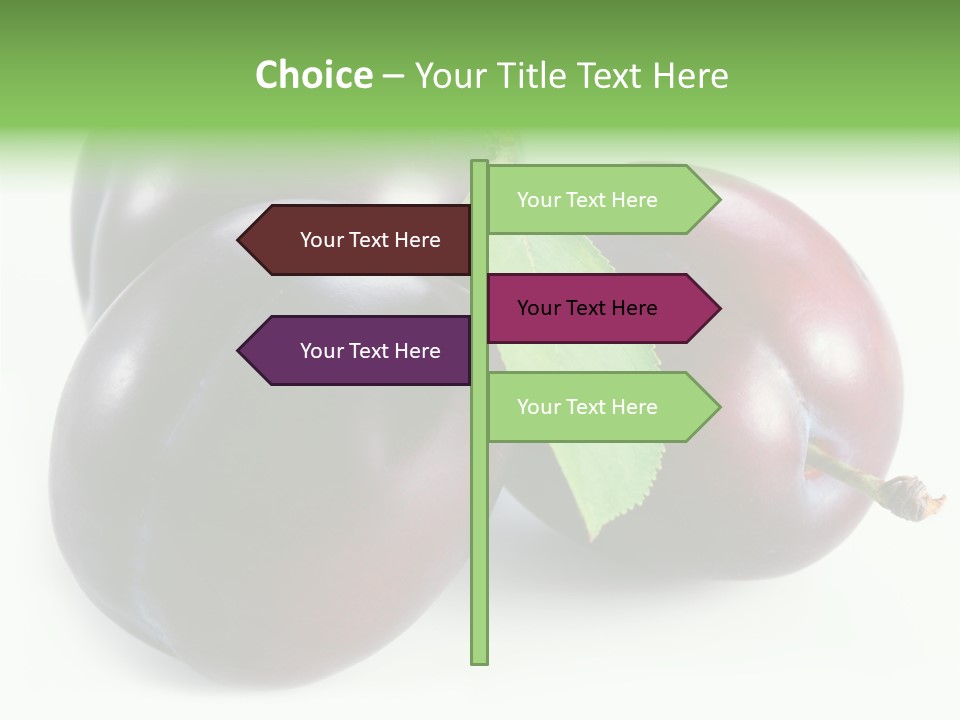 Food Close Up Fresh PowerPoint Template