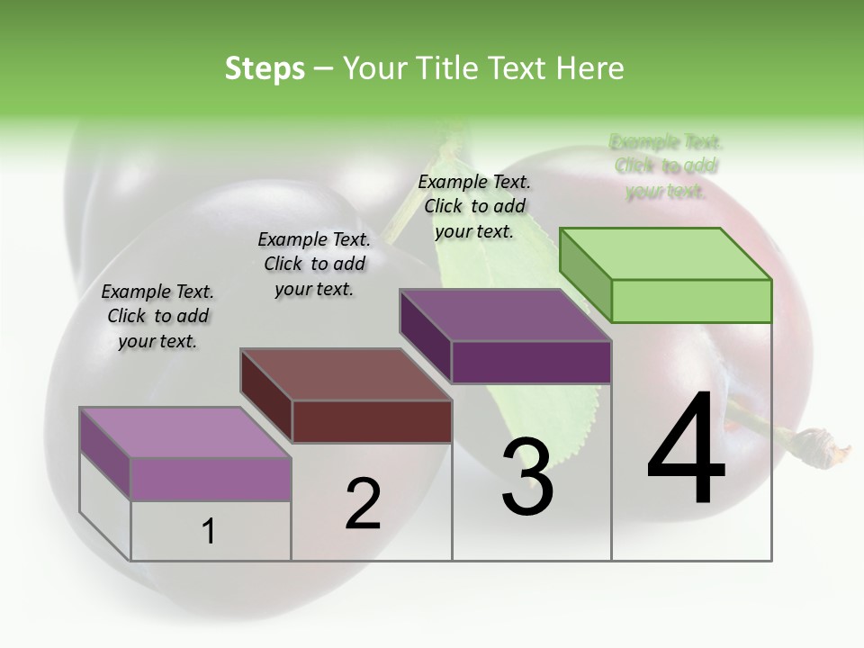Food Close Up Fresh PowerPoint Template