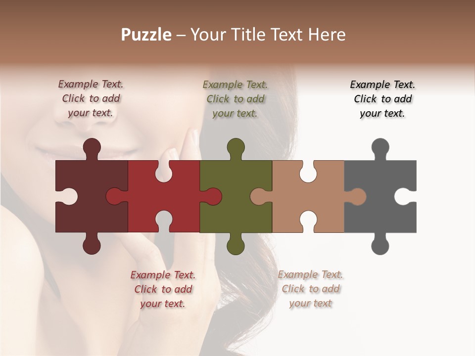 Charming Woman Studio PowerPoint Template