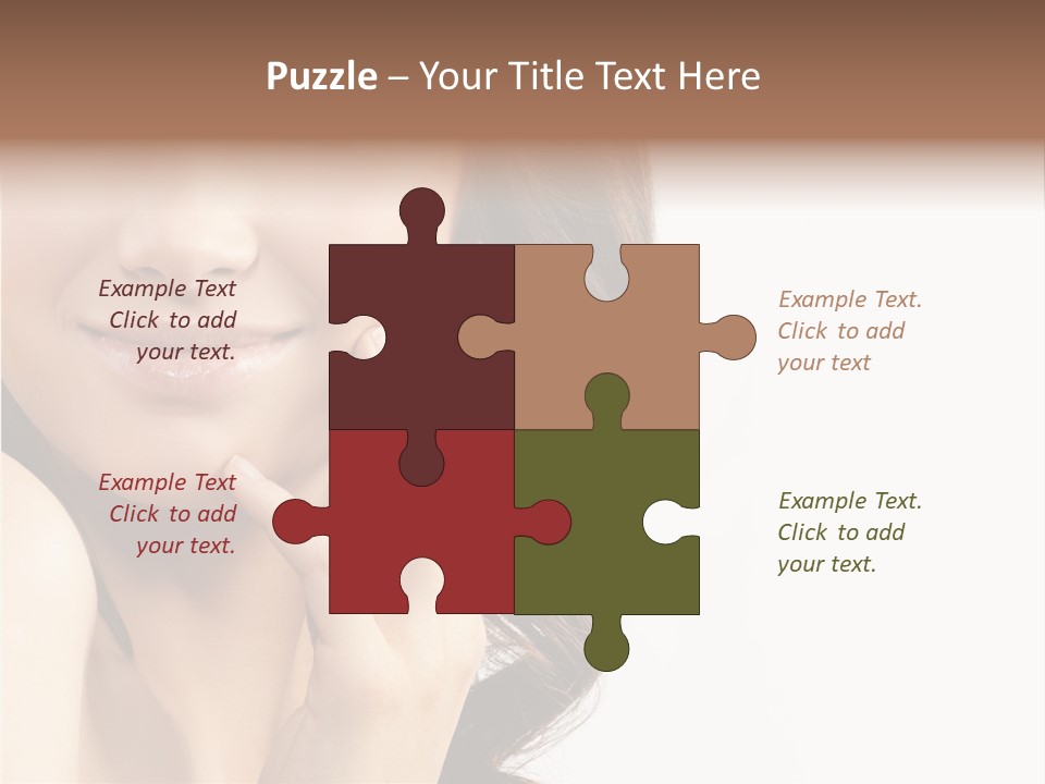 Charming Woman Studio PowerPoint Template