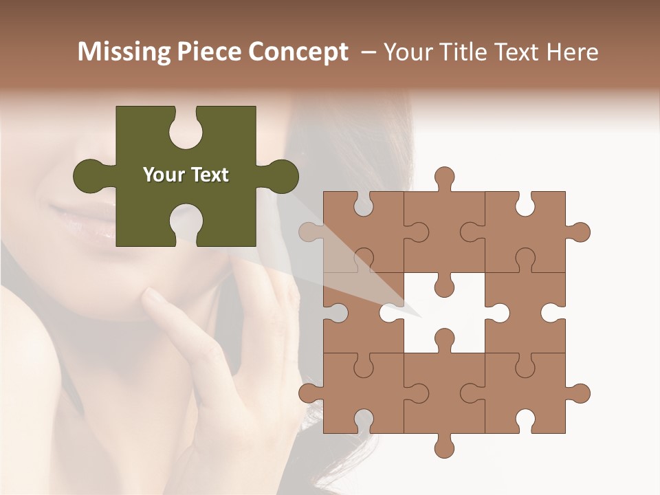 Charming Woman Studio PowerPoint Template