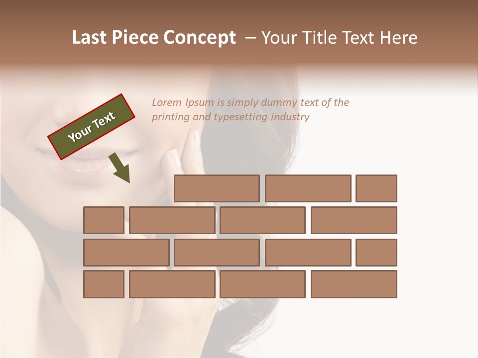 Charming Woman Studio PowerPoint Template