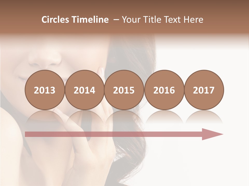 Charming Woman Studio PowerPoint Template