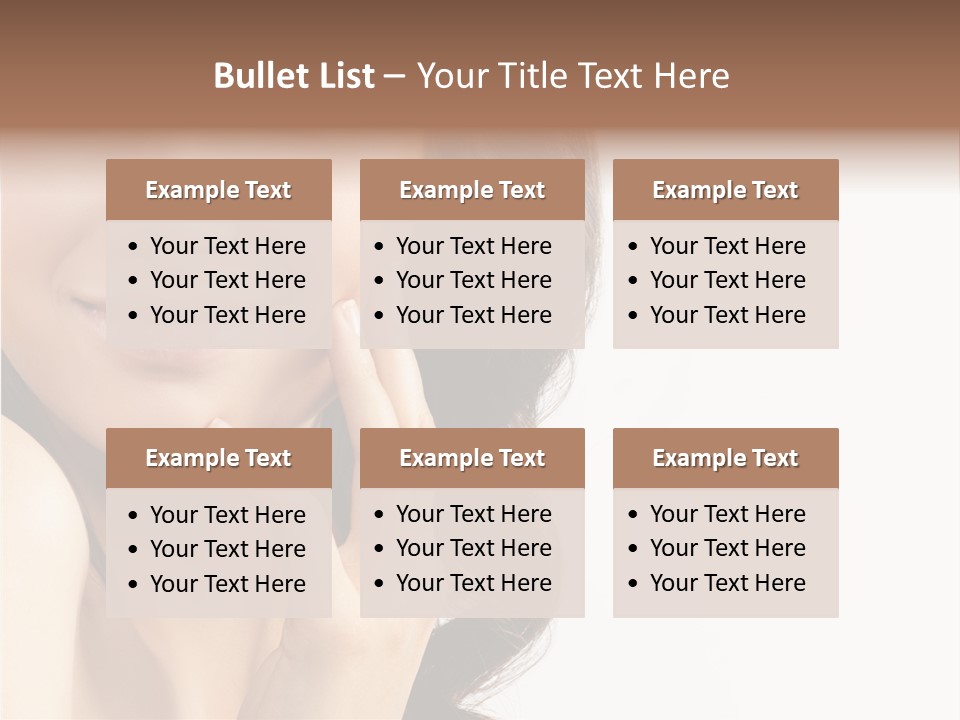 Charming Woman Studio PowerPoint Template