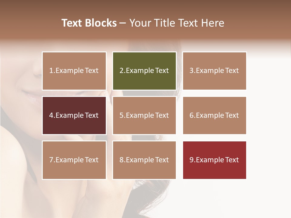 Charming Woman Studio PowerPoint Template