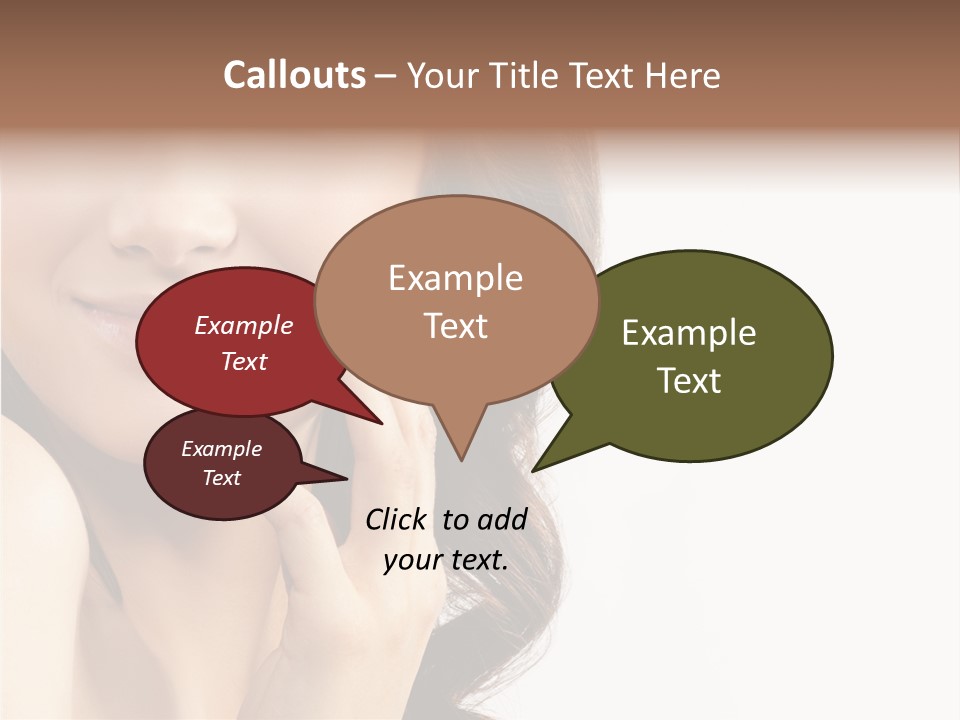 Charming Woman Studio PowerPoint Template