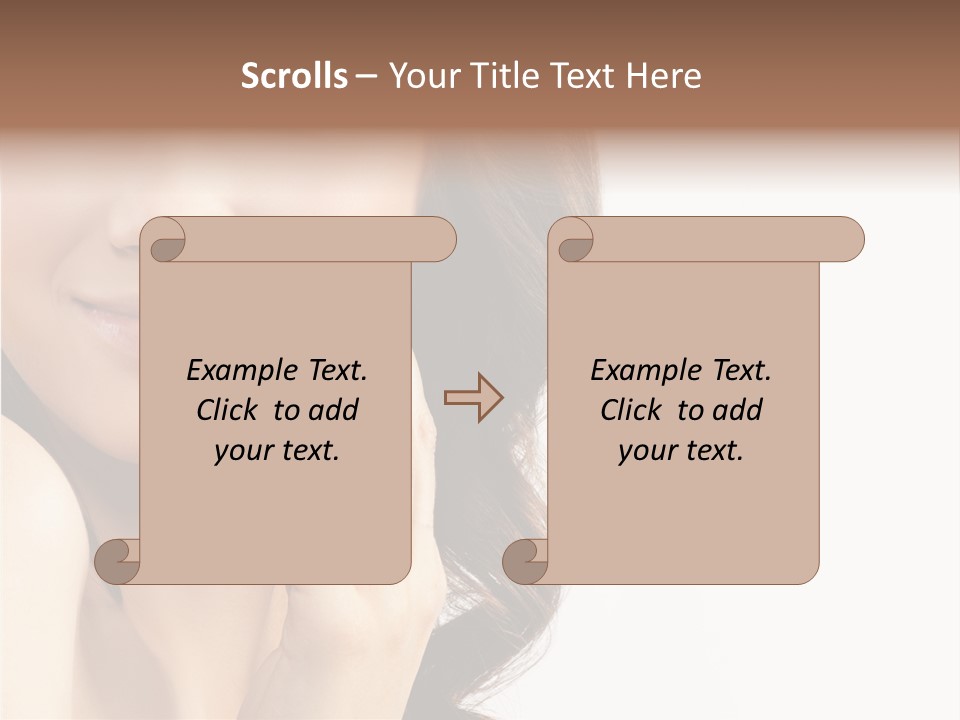 Charming Woman Studio PowerPoint Template
