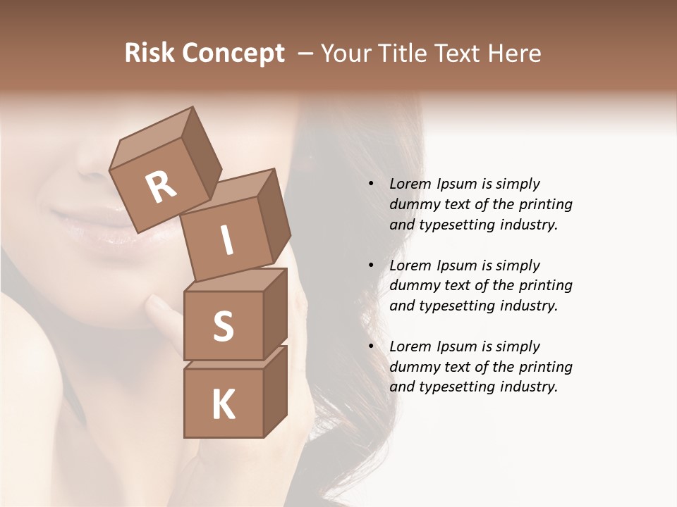 Charming Woman Studio PowerPoint Template