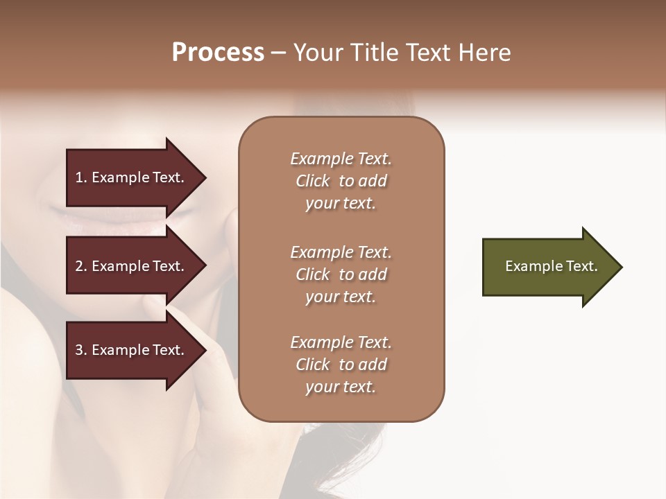 Charming Woman Studio PowerPoint Template