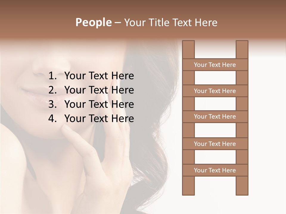 Charming Woman Studio PowerPoint Template