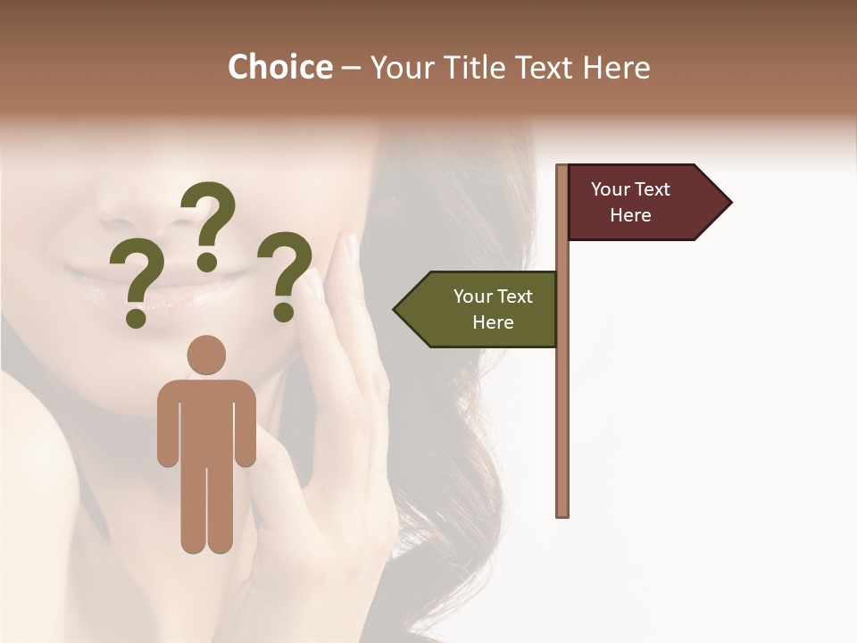 Charming Woman Studio PowerPoint Template