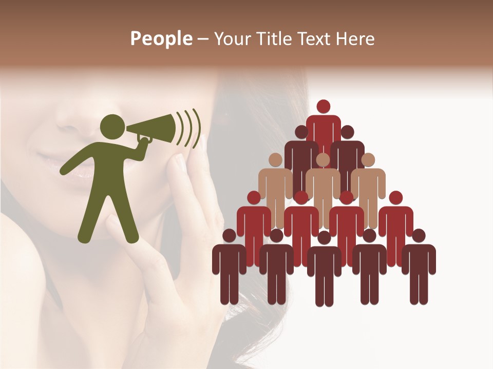 Charming Woman Studio PowerPoint Template