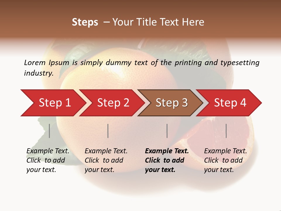 Breakfast Vibrant Vegetarian PowerPoint Template