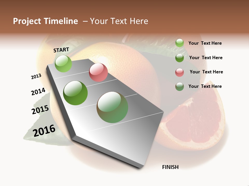 Breakfast Vibrant Vegetarian PowerPoint Template
