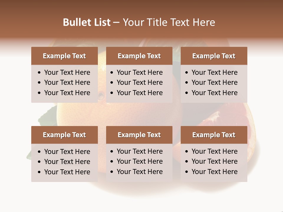 Breakfast Vibrant Vegetarian PowerPoint Template
