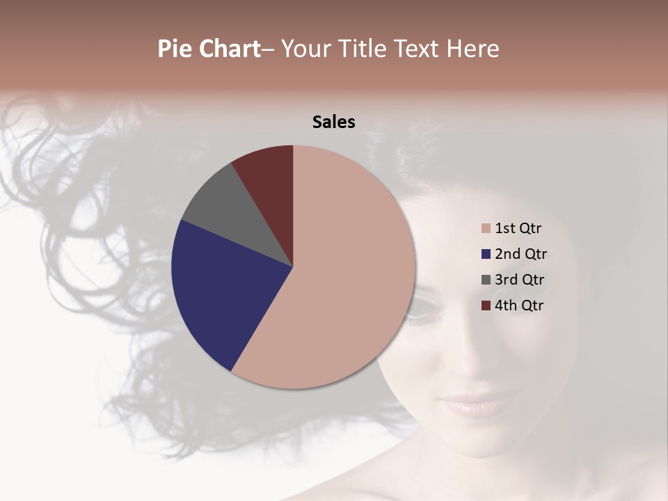 Close Up Bright Skin PowerPoint Template