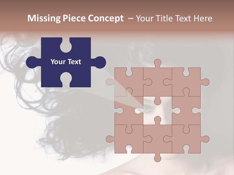 Close Up Bright Skin PowerPoint Template