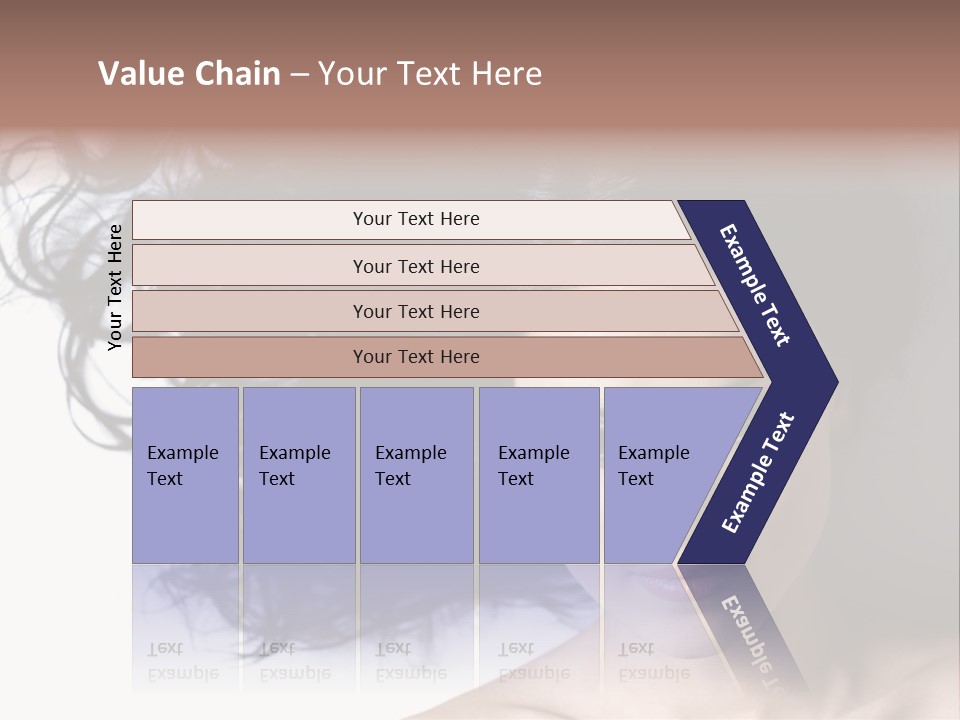 Close Up Bright Skin PowerPoint Template