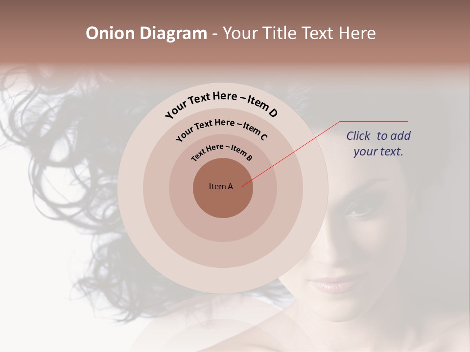 Close Up Bright Skin PowerPoint Template