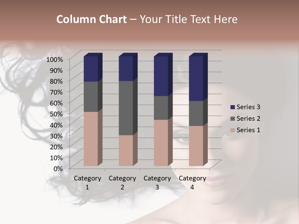 Close Up Bright Skin PowerPoint Template