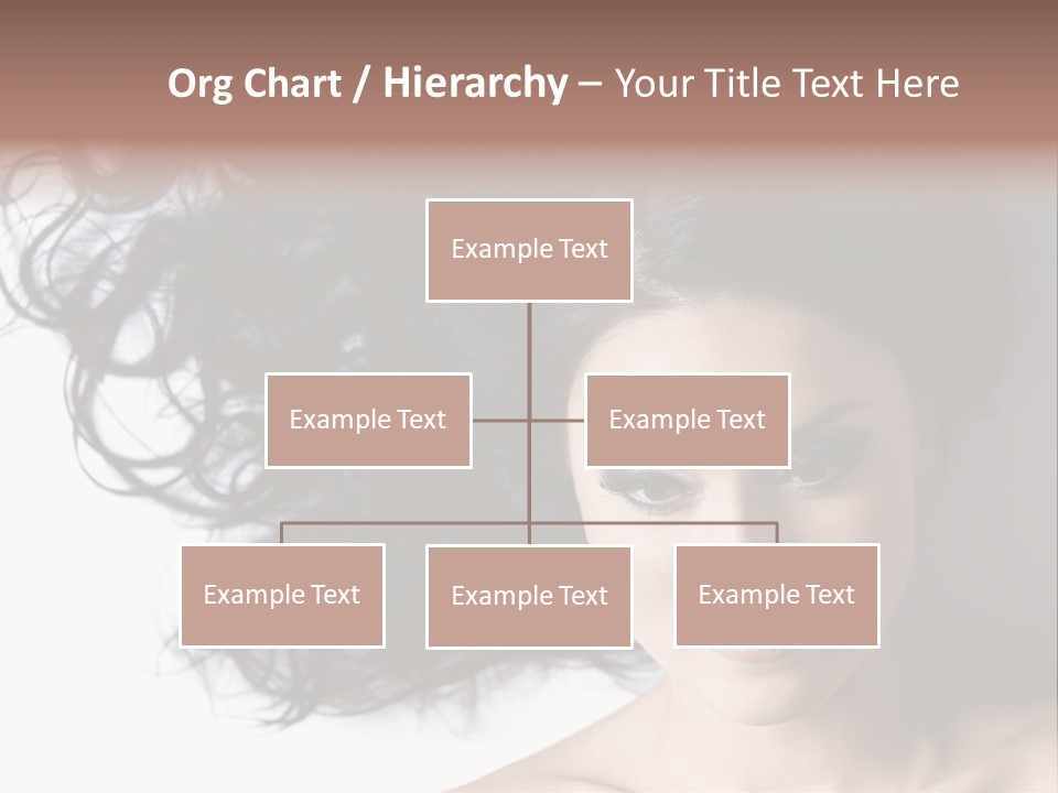 Close Up Bright Skin PowerPoint Template
