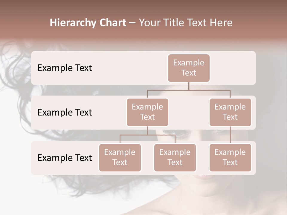 Close Up Bright Skin PowerPoint Template