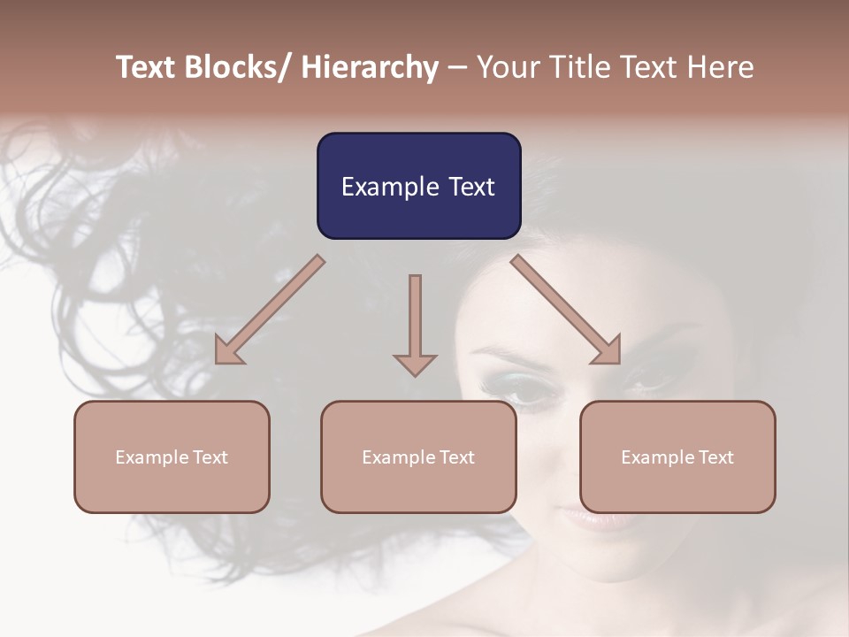 Close Up Bright Skin PowerPoint Template