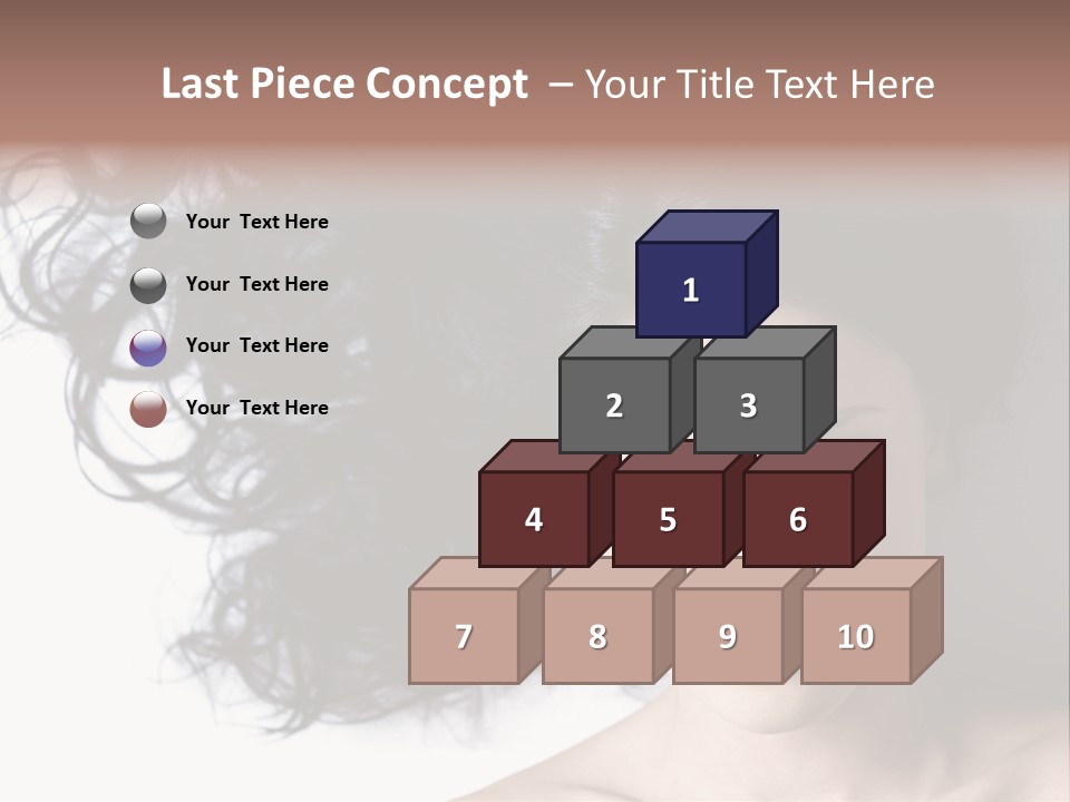 Close Up Bright Skin PowerPoint Template