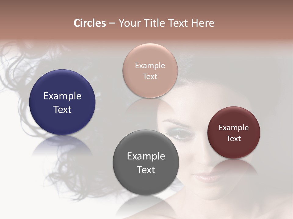 Close Up Bright Skin PowerPoint Template