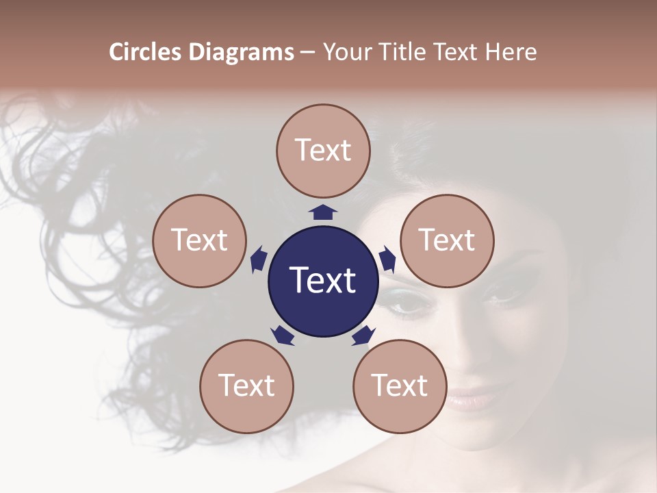 Close Up Bright Skin PowerPoint Template