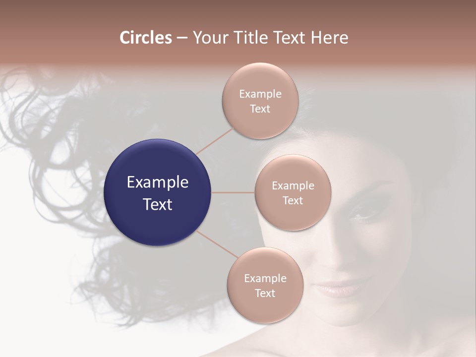 Close Up Bright Skin PowerPoint Template