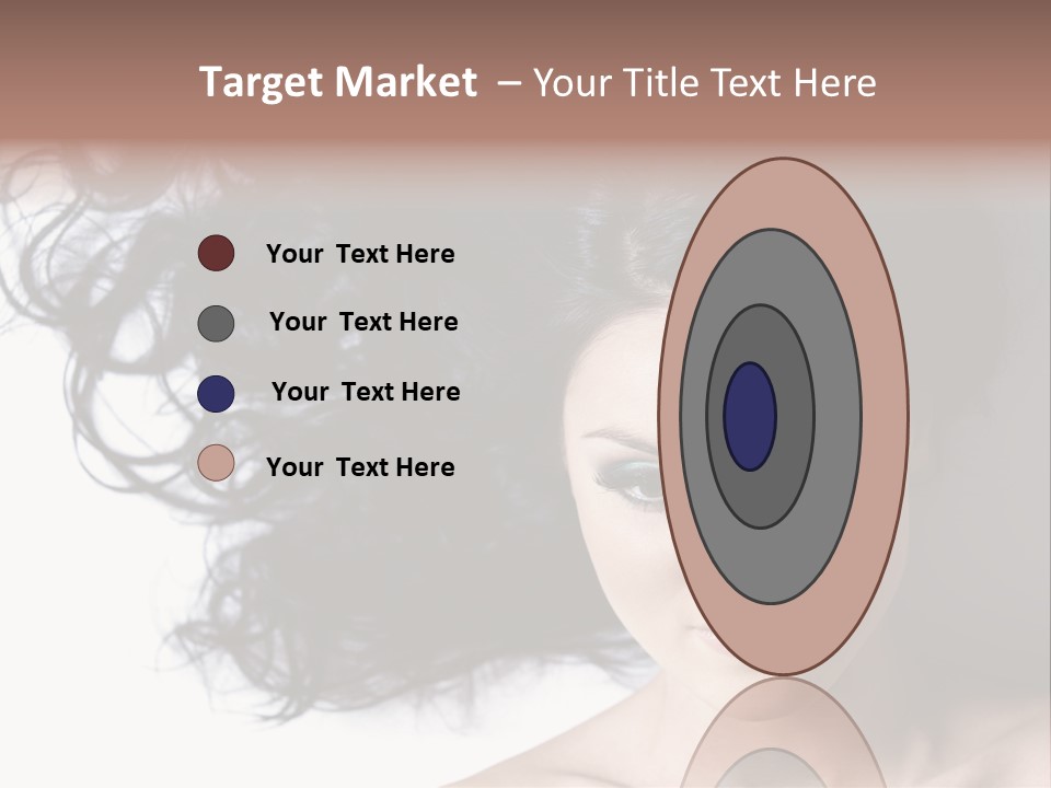 Close Up Bright Skin PowerPoint Template