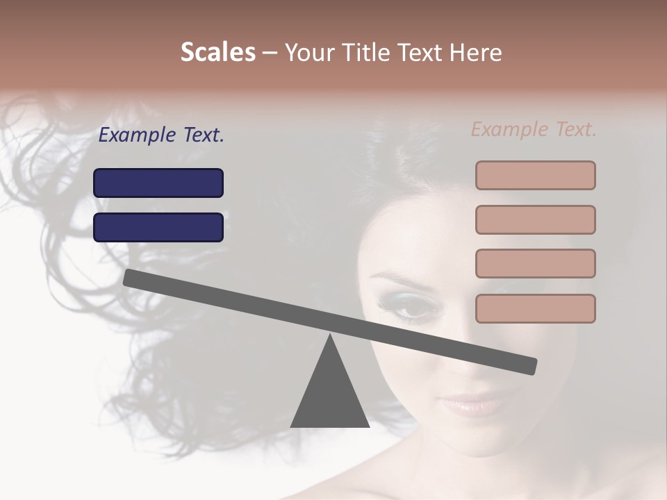 Close Up Bright Skin PowerPoint Template